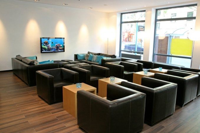 Motel One Frankfurt-Eastside Frankfurt am Main Beltér fotó